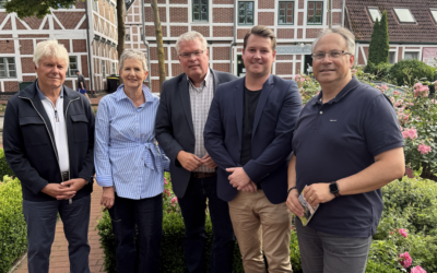 Mit Matthias Riel an der Zukunft von Jork arbeiten